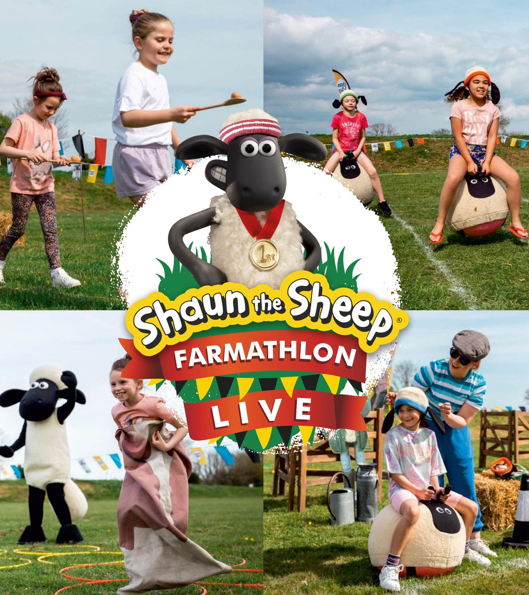 Shaun the Sheep: Farmathlon Live!🐑 Get ready to hop, skip and jump into Shaun the Sheep: Farmathlon Live! at @TapnellFarm this May half term (28-30 May 2024).🤩 ℹ️ More information, here: bit.ly/FarmathlonLive #IOW #IsleofWight #LoveGreatBritain #UNESCO #AONB #Coast2024