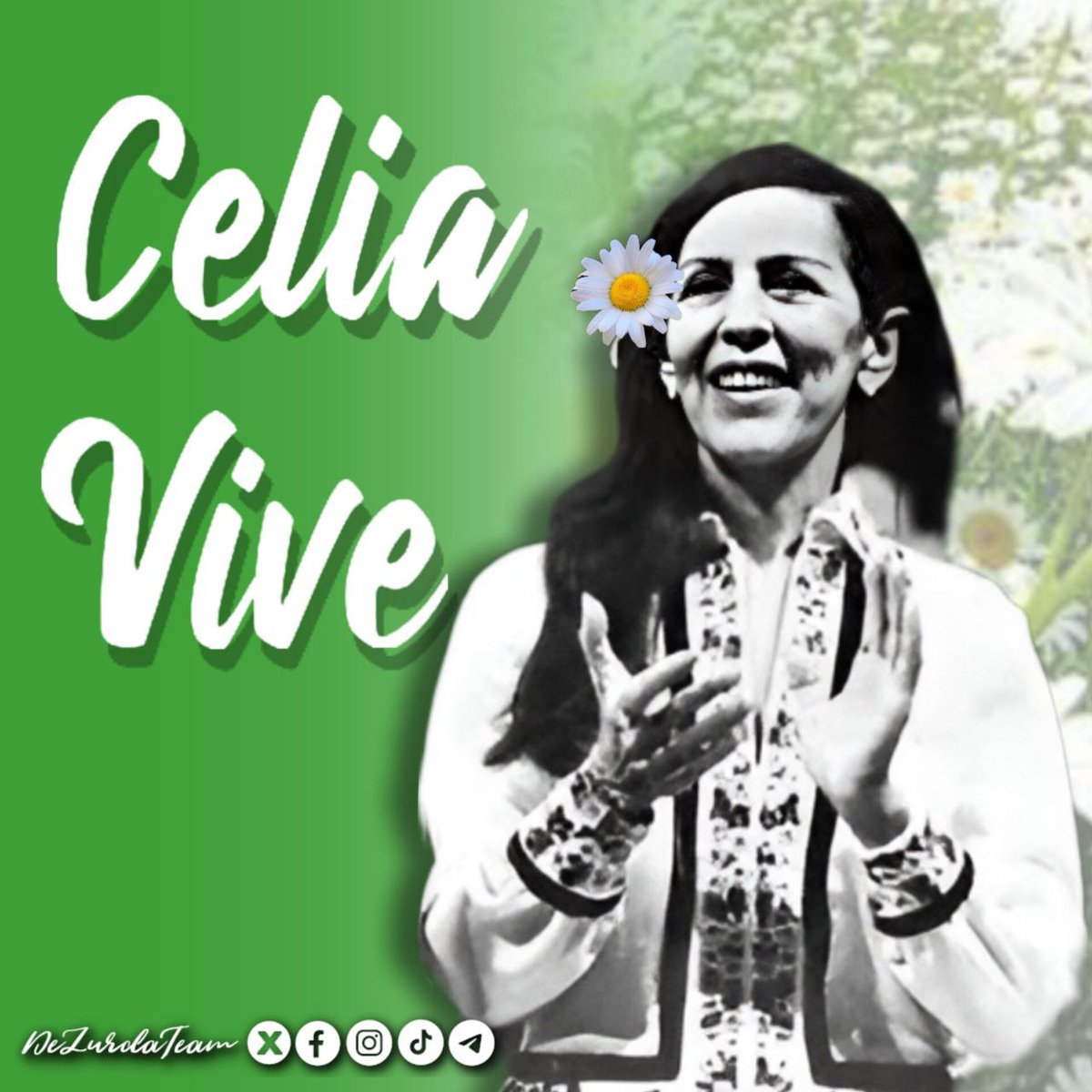 ¡Feliz #JuevesMartiano Patria Grande! Se cumplen 104 años del nacimiento de la flor más autóctona de la Revolución Cubana: Celia Sánchez Manduley. ✍️ 'Cuando la mujer culta y virtuosa unge la obra con la miel de su cariño, la obra es invencible”. #DeZurdaTeam #CeliaVive 🌺🇨🇺