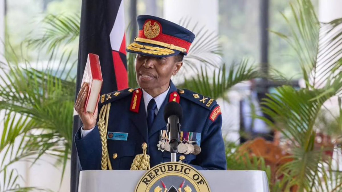 “They said 'that's not a profession for women, but I was determined to make a difference in my life” - Maj General Fatuma Gaiti In a significant step towards gender equality, the Kenya Air Force has appointed its first female Major General.