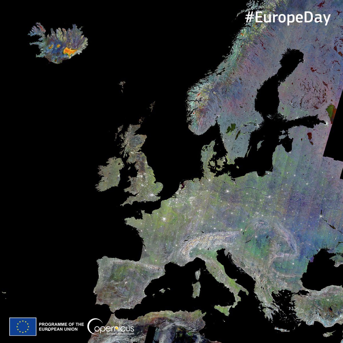We wish our followers, friends & colleagues a happy #EuropeDay🇪🇺 ██ █╬█ ███ ███ ███ ██ ██▄ ███ █╬█ █▄ █╬█ █▄╬ █╬█ █▄█ █▄ █╬█ █▄█ █▄█ █▄ ███ █╬█ █▄█ █╬╬ █▄ ███ █╬█ ╬█╬ ⬇️#Copernicus #Sentinel1🇪🇺🛰️image