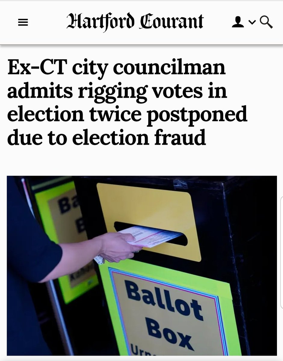 Election Fraud...

Freaking Democrats, NO INTEGRITY AT ALL! 

ESPECIALLY IN BRIDGEPORT CT.🤨

Michael DeFilippo, 37, stole/falsified VRAs and absentee balloting documents, forged signatures and submitted fraudulent election documents to election officials.
...
'A former