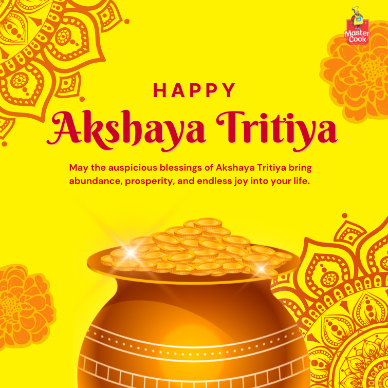 Embrace the timeless abundance of Akshaya Tritiya and let prosperity flow endlessly.🥳

#mastercook #viral #foryou #foryoupage #AkshayaTritiya #akshayatritiya #AkhaTeej #viralpage #bengaluru