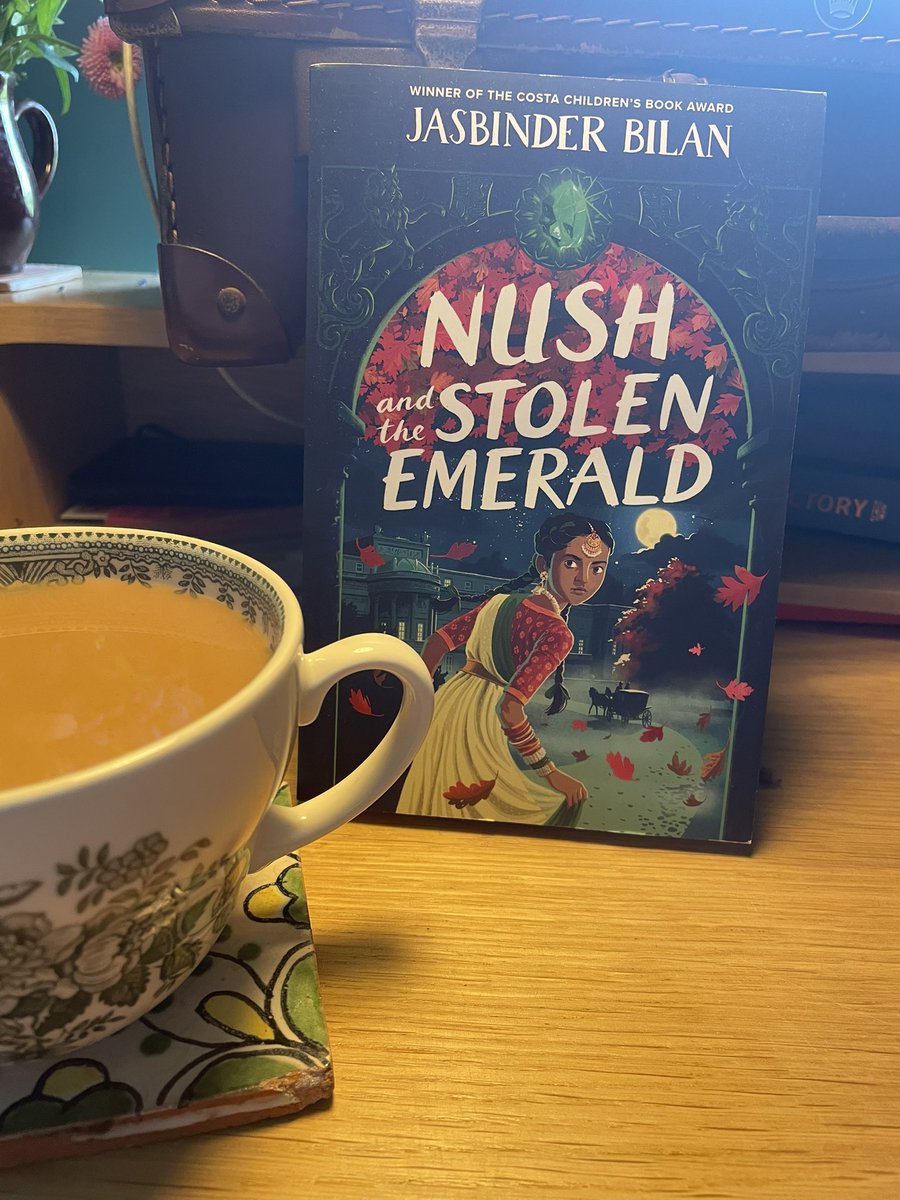 Happiest of book birthdays to the ever brilliant @jasinbath . Her latest , involving stolen jewels, Queen Victoria & a wonderful Indian princess is an absolute CORKER! Happy celebrating tonight. & sorry not to be there. I’m toasting Nush with tea! @chickenhsebooks