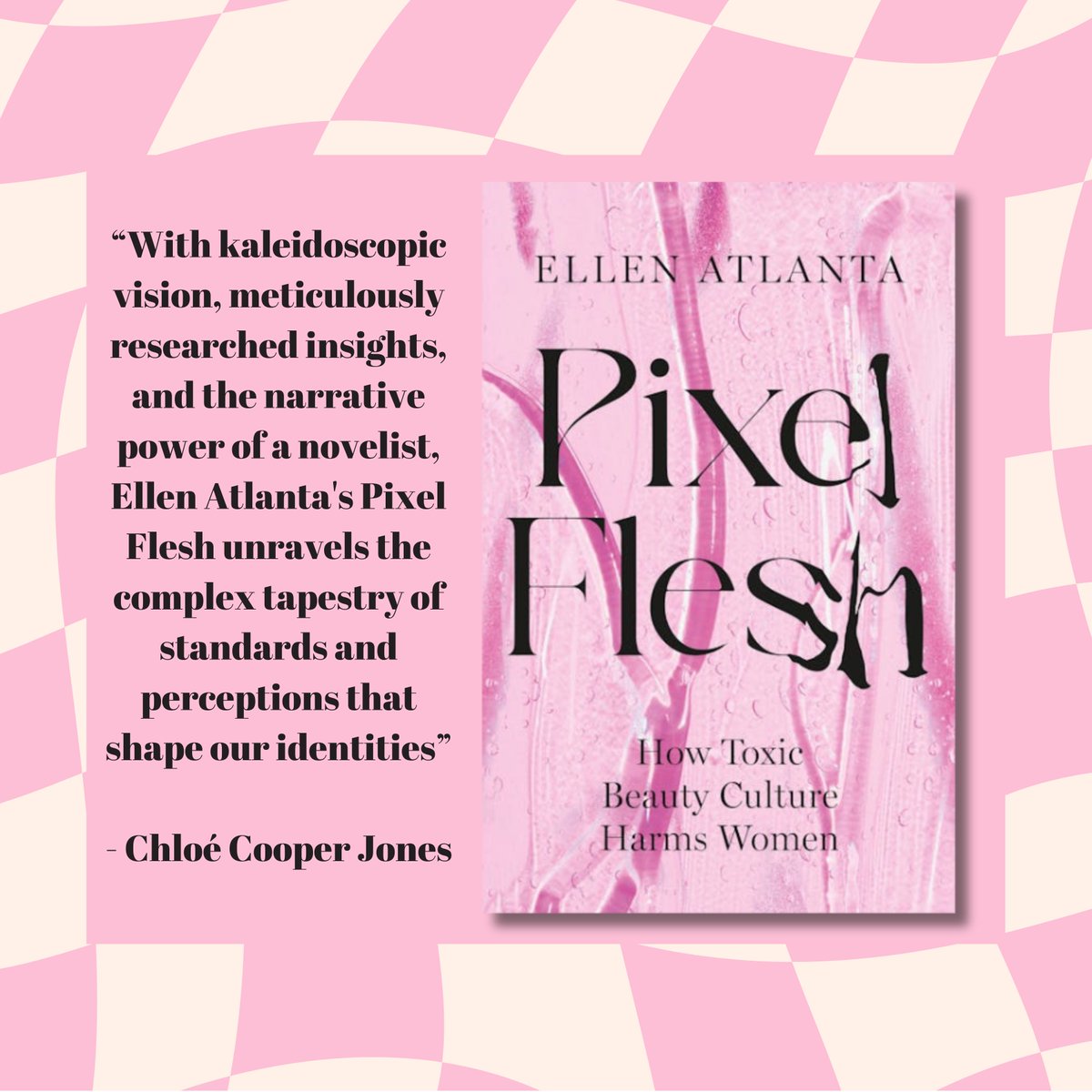 Happy Publication Day to @ellen_atlanta and PIXEL FLESH! Out today in the UK from @headlinepg
