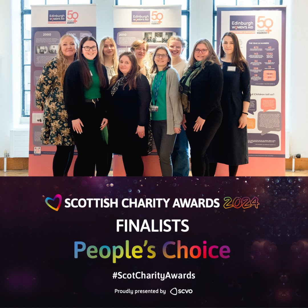 We have some exciting news to share - we’re finalists for Charity of the Year in the Scottish Charity Awards 2024! Please take a moment to visit the #ScotCharityAwards website and show your support for EWA in the People's Choice vote: buff.ly/3wrGAgK 💜✨