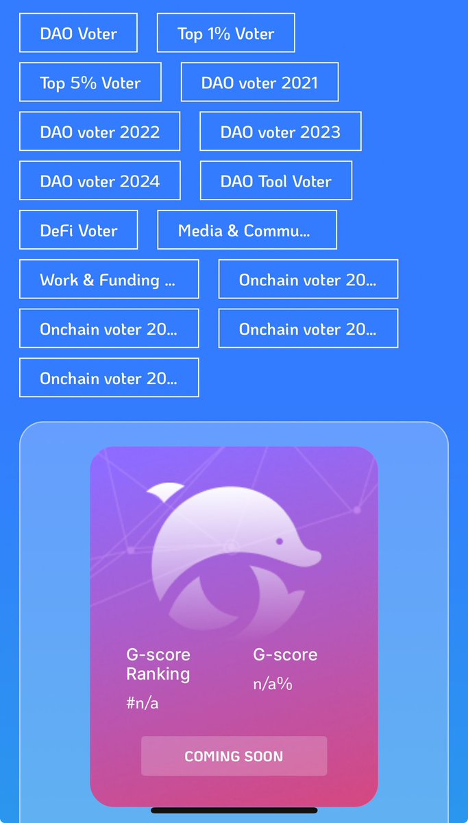 Check out your governance record on DeepDAO!