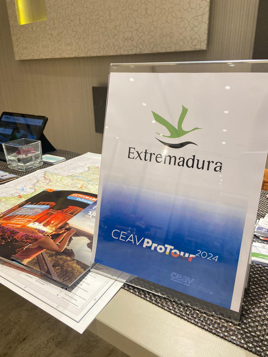 #Extremadura se promociona como destino turístico alternativo de interior entre agentes de viajes, turoperadores y empresas turísticas de Andalucía. Participamos en Protour Andalucía de la Confederación Española de Agencias de Viajes (@CEAV_AAVV). 🗓️juntaex.es/w/extremadura-…