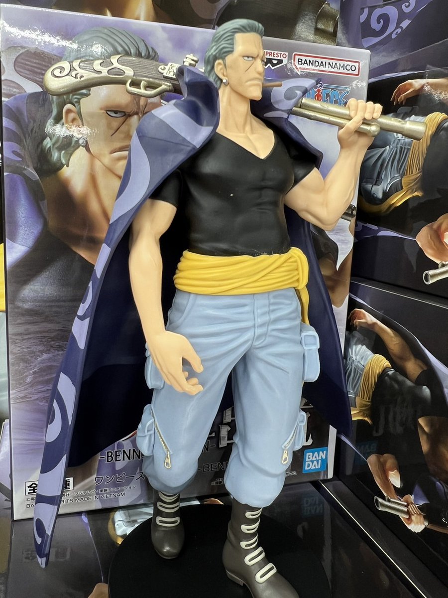 🌟最新景品入荷情報🌟 ワンピース THE出航-BENN.BECKMAN- 入荷しました