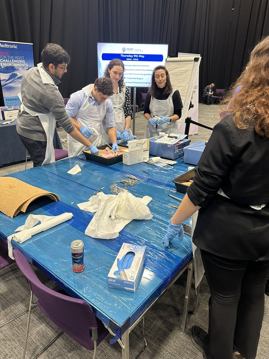 Nick Watson (@nickwatsonsurg) on Twitter photo Laparoscopic repair of a perf DU✅ CR resection ✅ splenectomy ✅
Massive thanks from <a href="/asgbi/">ASGBI</a> to our <a href="/SAGES_Updates/">SAGES is in Tampa in 2026!</a> faculty and <a href="/abppc/">Adam Peckham-Cooper</a> #ASGBI2024 Laparoscopic repair of a perf DU✅ CR resection ✅ splenectomy ✅
Massive thanks from <a href="/asgbi/">ASGBI</a> to our <a href="/SAGES_Updates/">SAGES is in Tampa in 2026!</a> faculty and <a href="/abppc/">Adam Peckham-Cooper</a> #ASGBI2024