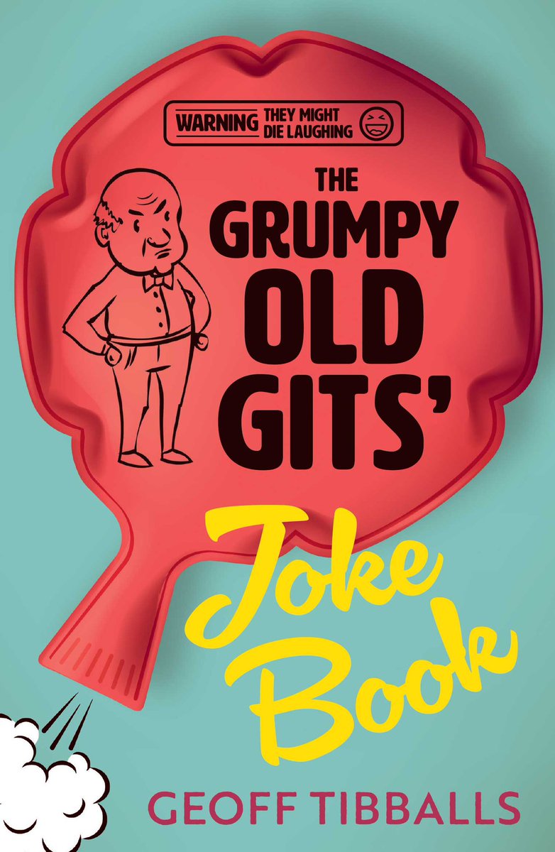 📖#Giveaway📖

🎉 Happy publication day to #GeoffTibballs for #TheGrumpyOldGitsJokeBook! 🎉

Win one of three copies in #TheBookload on Facebook!

Closes tonight (Thursday 9 May) at 10pm. UK addresses only. 

Enter here: facebook.com/groups/thebook…