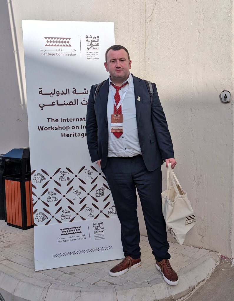 A flying visit to Riyadh to present at the International Workshop on Industrial Heritage. A big thank you for the invite!