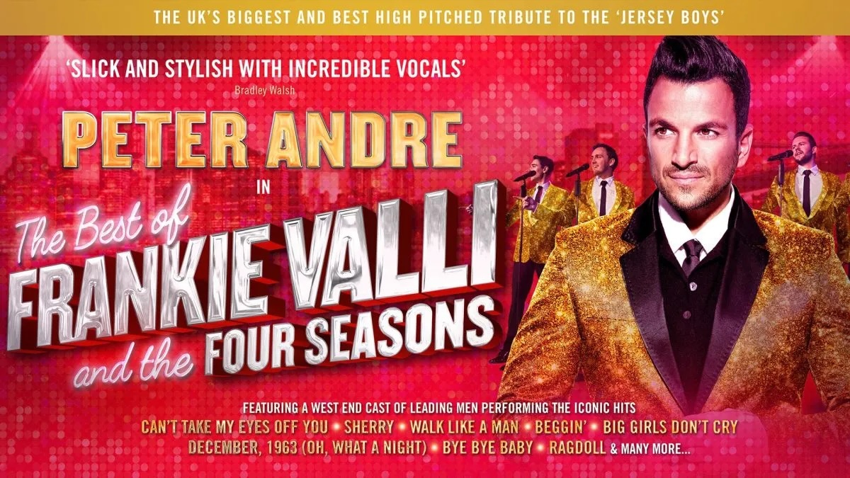 NOW ON SALE: Peter Andre in The Best of Frankie Valli and the Four Seasons Dominion Theatre London for one night only on Sunday 16 February, starring @MrPeterAndre Book now: westendtheatre.com/233376/shows/t…