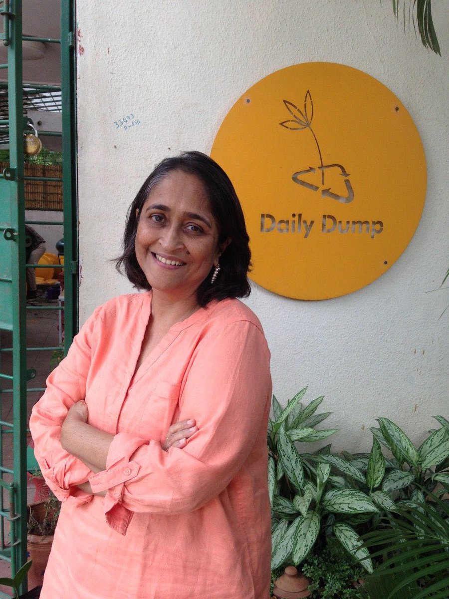 SethiRuchikaT's tweet photo. Very sad news. 

Poonam you got urban families to #think and #act and convert their kitchen waste into a soil nutrient. 
Giving back to Nature what comes from it.May your vision and solution #dailydump 
continue to empower individuals to be the change they seek . 

OmShanti🌱🌼 https://t.co/VqNiBhBoWA