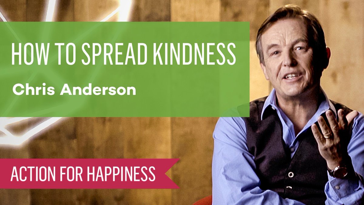 'Simple, ordinary, unremarkable human kindness now has the potential to ripple outward like never before' 💞🌍 Join @TEDchris and learn how to spread kindness, drown out negativity and discover a more generous and fulfilling way of living chrisa.eventbrite.co.uk