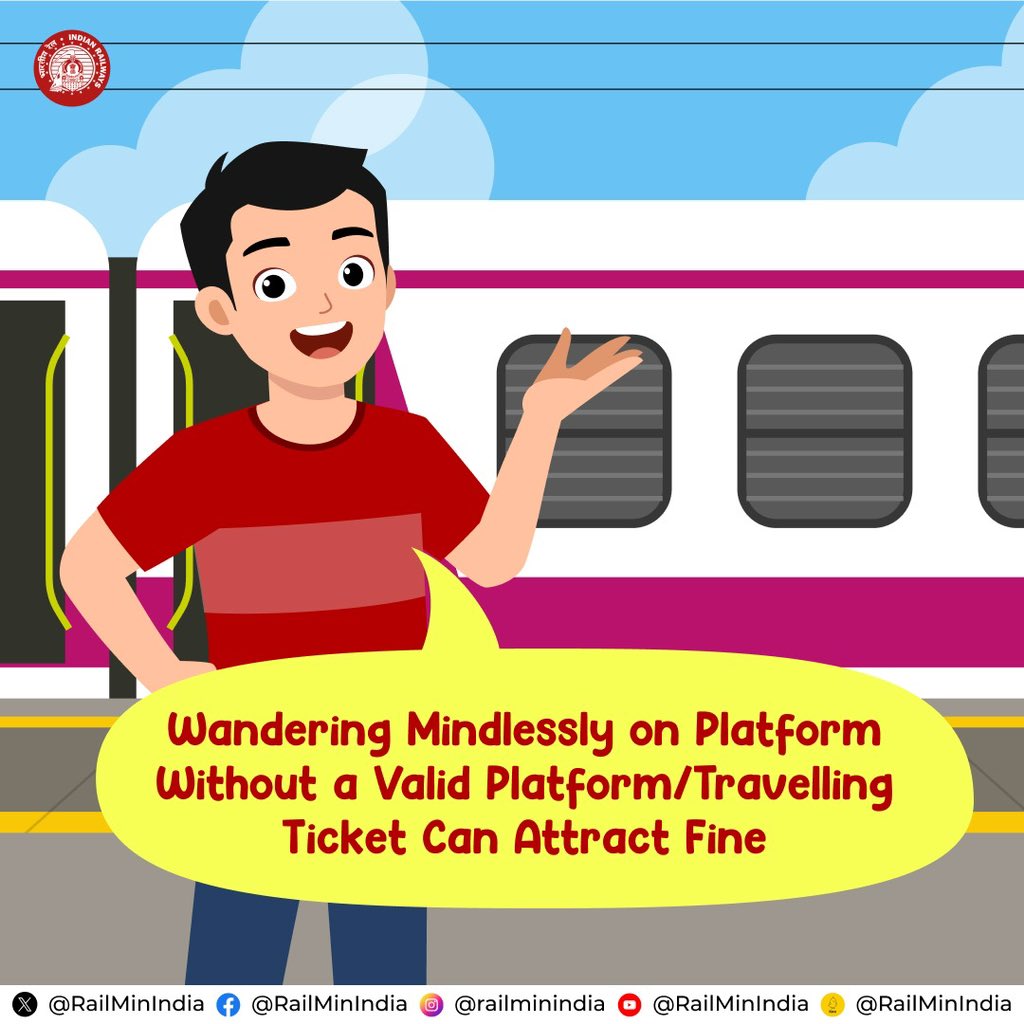 Entry to the platform without a valid platform/travelling ticket is prohibited under Section 55(1) of the Railways Act of 1989 if you are not a bonafide passenger.