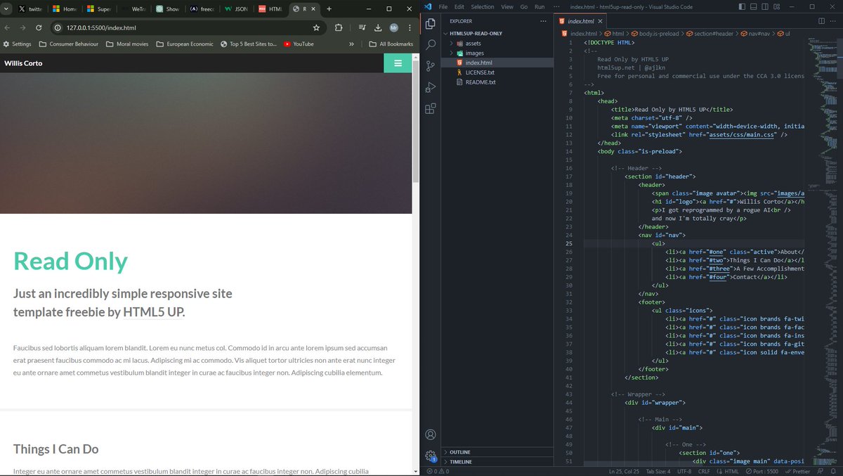 Good afternoon data nerds the past few days i have not worked with python... been working on my portfolio projects and my portfolio website #datafam #100DaysOfCode