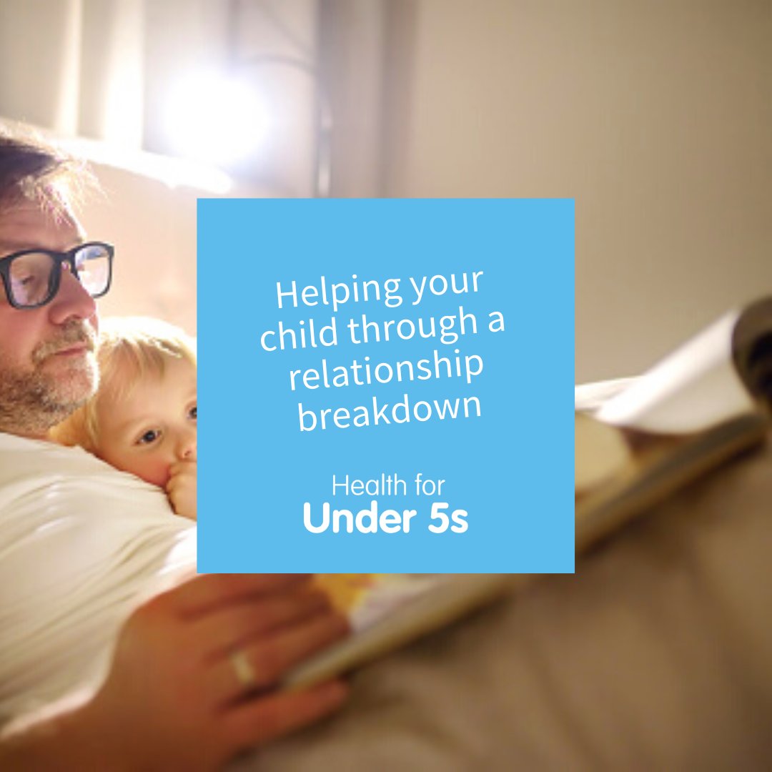 👨‍👦 Separating from your partner can be a very difficult time, yet it’s important that you put the needs and emotions of your young children first. ➡️ Learn more about supporting young children through a #separation: bit.ly/helpingachildt… #healthforunder5s
