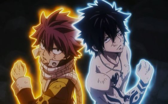 Good morning to all! Here's a little bit of Gray and Natsu to start off the day 🩷💙