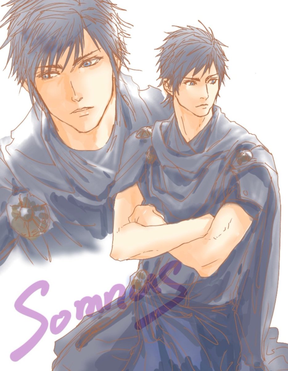 iroga_yabaisi's tweet image. #HBDsomnus
ソムヌス誕生日おめでとう🎉🎁🎂✨
(過去絵だけどお祝い)