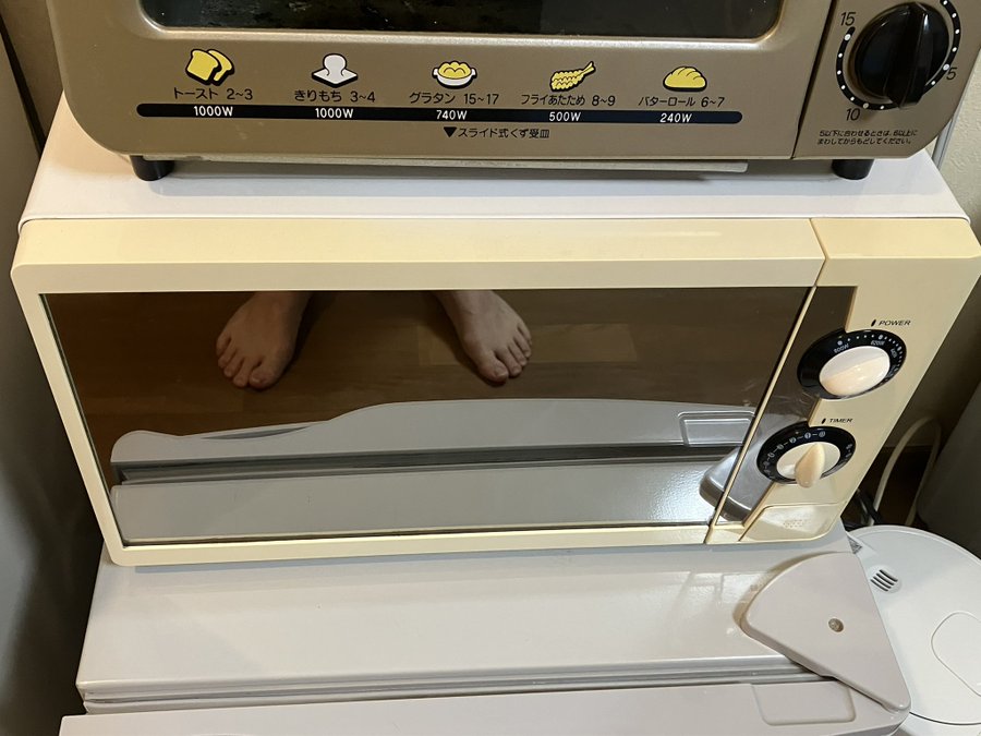 シンプル単機能電子レンジ・ツインバード『DR-D419W5 (50Hz シンプル単機能電子レンジ・ツインバード『DR-D419W5 (50Hz