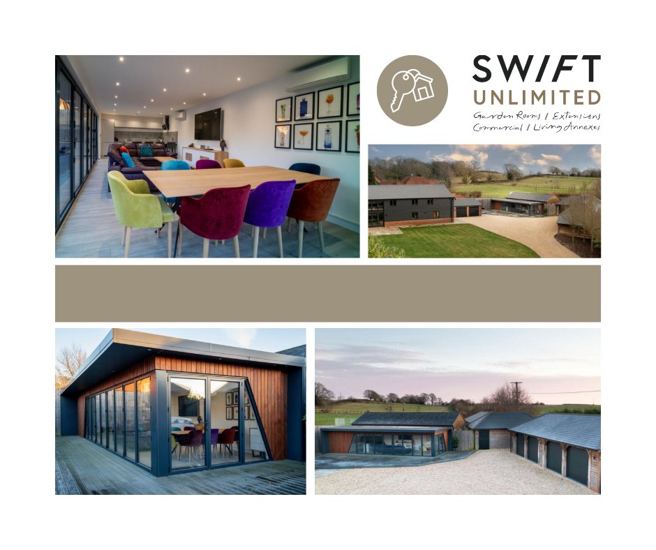 This stunning 12 x 4m entertainment room in Finchampstead certainly has the wow factor!
Complete with a kitchen, WC/shower room, a spacious entertaining/dining area &amp;bifold doors leading on to a vast deck.

It's the ultimate destination for seamless indoor/outdoor entertaining!