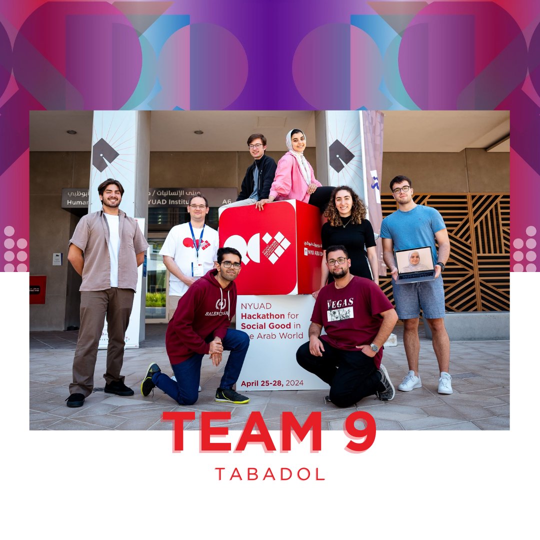 Meet Team 9 - Tabadol | تبَادُل. They connect people who can't access medications locally with travelers who can bring them from other countries using a quantum-optimized platform.

#NYUADHackathon2024Teams #NYUADHackathonTeams #NYUADHackathon