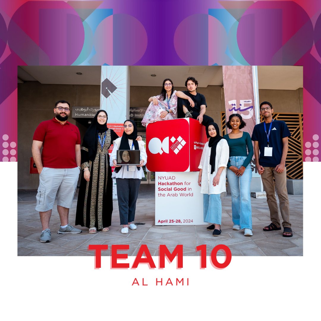 Introducing Team 10 - Al Hami | الحامي. They aim to empower access to post-quantum cryptography with centralized diagnostic software in an ever-evolving quantum landscape.

#NYUADHackathon2024Teams #NYUADHackathonTeams #NYUADHackathon