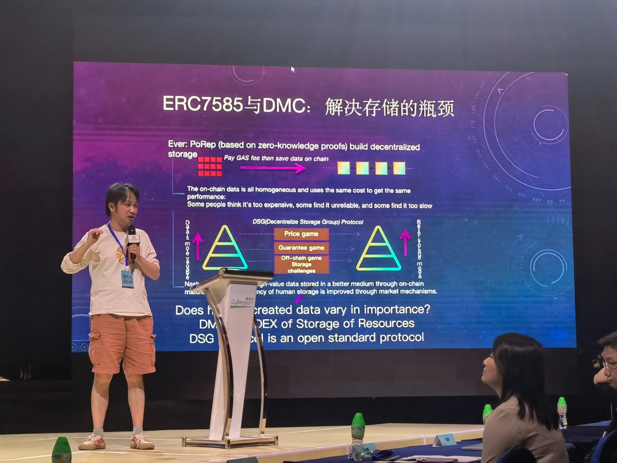 datamallcoin's tweet image. The Founding Engineer of #DatamallChain @waterflier has shared his unique insights on the practical of AI and Web3 storage at #EdgeIntelligence2024_AI_DeveloperSummit! 🌐The future of decentralized data storage is evolving rapidly, and it&apos;s crucial to stay ahead of the curve.🌊…