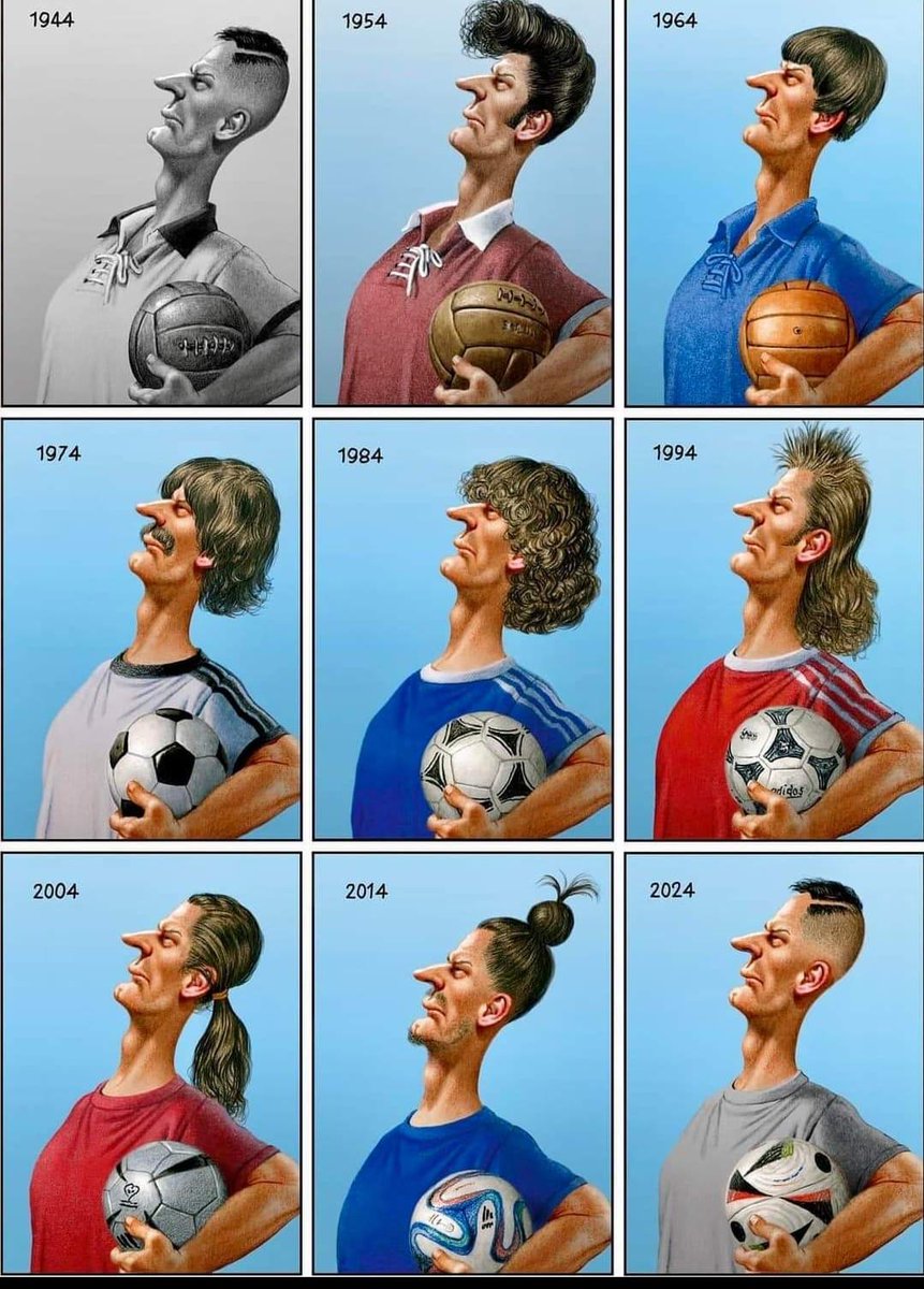 The Evolution of Soccer Haircuts