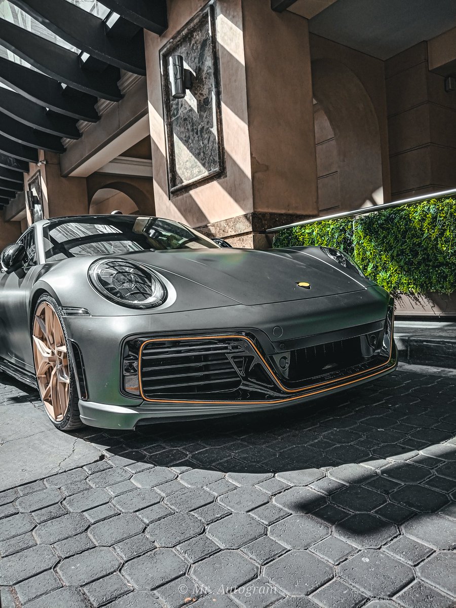 LIVE SPOT-- 992 Turbo S fitted with an amazing @techart kit. Sitting on huge @vossen_sa wheels. With a custom Satin Green paintwork with light green accents. 

Making it a true one of one spec.
#carsofinstagram #carcollection #supercars #hypercars #modified #review