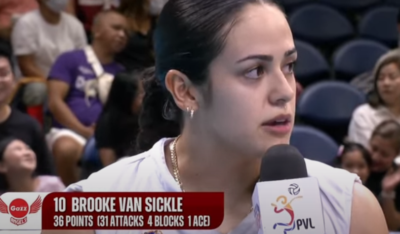 PS88_Gaming's tweet photo. POG: Brooke Van Sickle
36 Points
49% Efficiency
4 Blocks
1 Ace
#PVL #PVLAFC2024 #petrogazz #cherytiggo #vansickle #brooke #eya #laure #sabete #nierva #jen #ara #galang #tyang https://t.co/euFlEB18Wi
