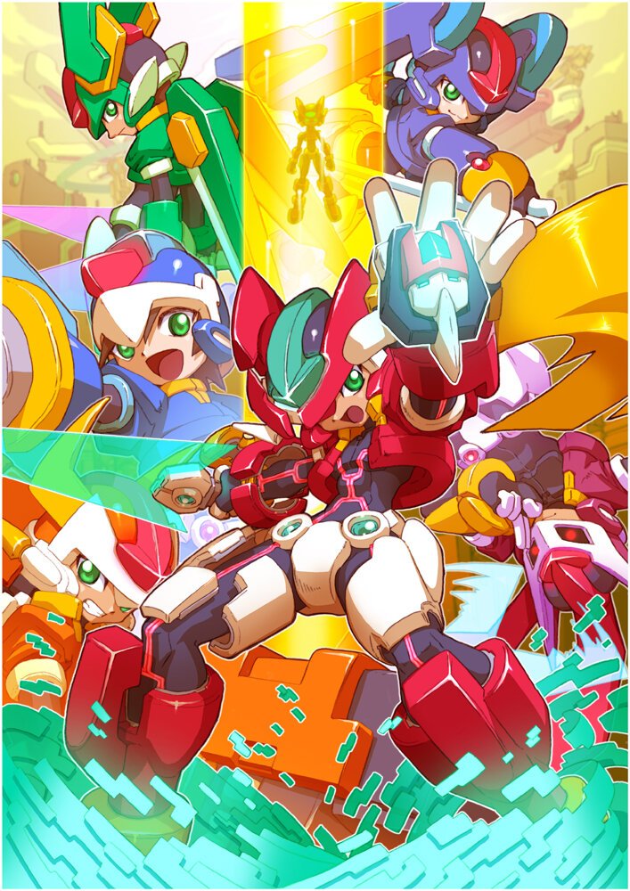 I know, i know it's crazy bro, but hear me out, just hear me out! 

Mega Man ZX x Solatorobo Red the Hunter crossover game