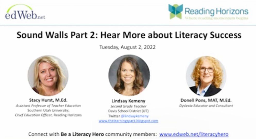 Sound Wall Part 2: Hear More About Literacy Success with <a href="/LindsayKemeny/">Lindsay Kemeny</a> <a href="/StacyHurst15/">Stacy Hurst</a> and Donell Pons youtu.be/EvvzqSvr7Zs?si…