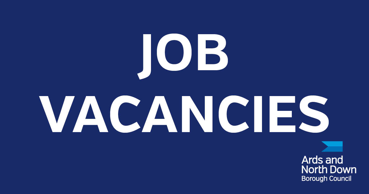 Latest Job Vacancies - Refuse, Recycling and Street Cleansing Operative - Apprentice - Horticulture - Fitness Associate - Portaferry Sports Centre For more information on these jobs please visit ardsandnorthdown.gov.uk/jobs Deadline for application is 4pm on Thursday 23 May 2024.