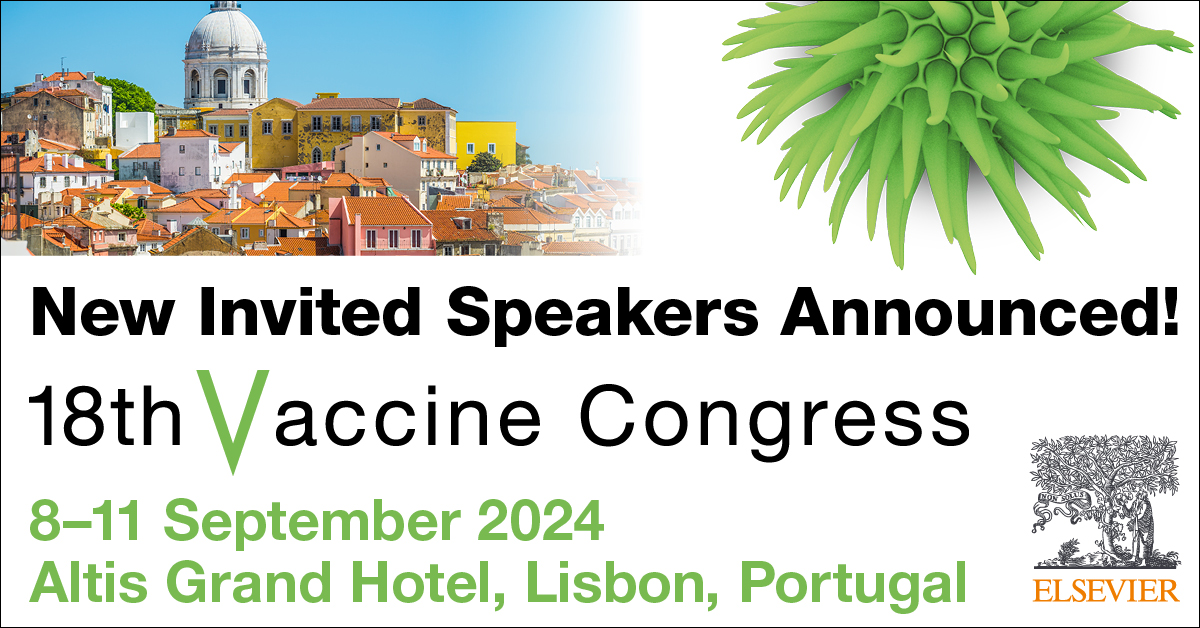 New Invited speakers announced at the #18vaccinecongress, @camilahcoelho, @djdiemert, @MarionKoopmans. Submit your abstract by 17 May and join us in Lisbon in September! spkl.io/60164NlZA