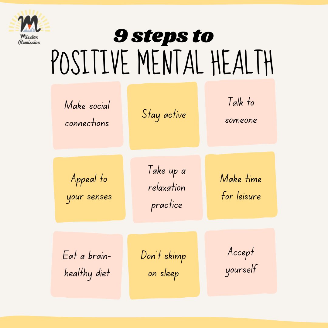 Our theme this month is mental health to tie in with Mental Health Awareness Week which runs from 13-19 May... There are 9 positive steps here to work towards if your mental health issues feel overwhelming, but why not just start with one small change?