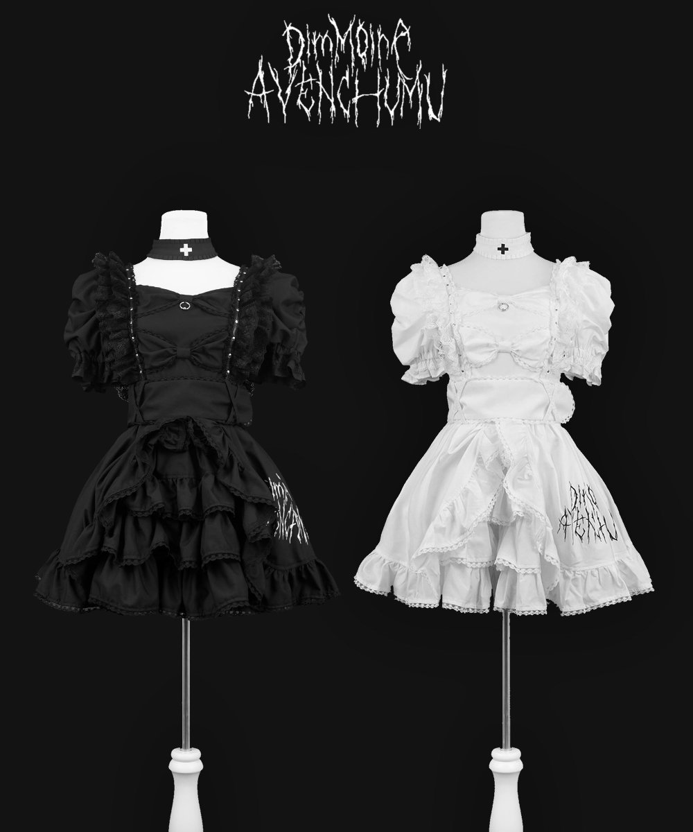 Dimmoire ワンピース like a nurse puff doll dress – AVENCHUMU （アバンチュウム）
