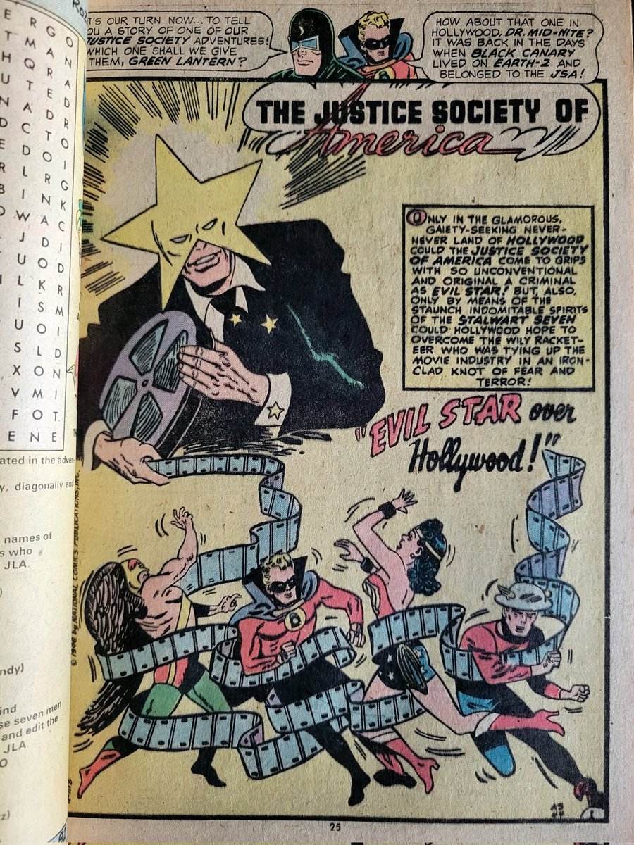 Justice League of America #115 (1974). Various (script/art/letters). Nick Cardy/Tatjana Wood (cover). A hundred pages of games, galleries, and JLA & JSA tales. All for only 60¢!!! (At the time of publication). Got it in early '00s from a speculator wannabe.
#mycomiccollection