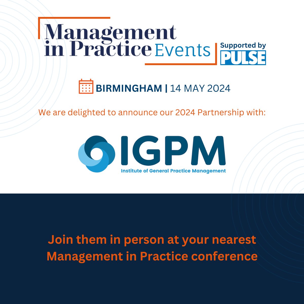 Join the next @GPpracticeMGMT event next week, and Director @KayFKeane for a day of professional development and collaboration for Managers and Partners. Sign up here managementinpractice-events.co.uk/register/?mkrf…