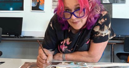 What motivates adults to get back into education? Siox shares her motivations for doing an A Level art course. 🗞️ Read:buff.ly/3Qvx5Uz #MentalHealth #Wellbeing #CoursesForAdults #Hobbies