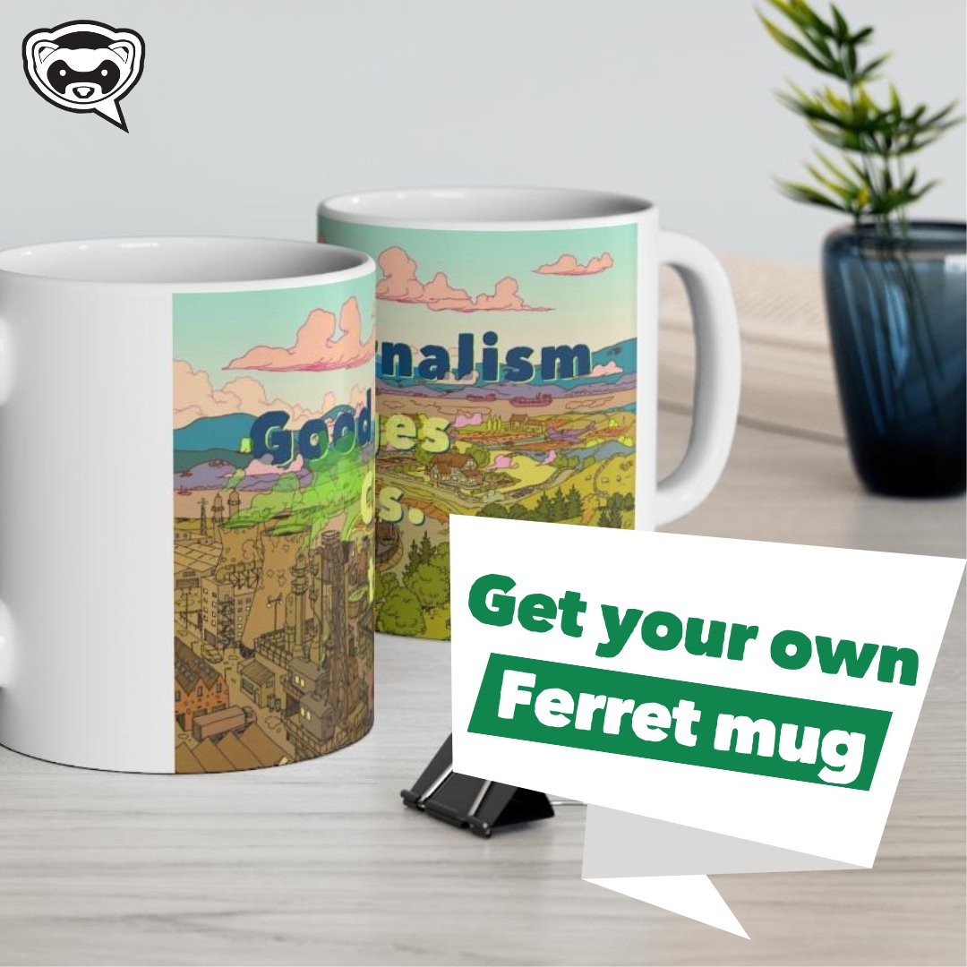 Sip your favourite cuppa from our Ferret mug by joining our crowdfunding campaign! Every contribution, no matter how small, helps support impactful journalism: bit.ly/3UxxeYH