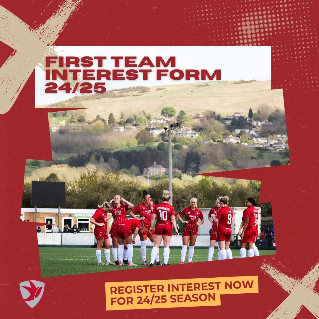 CTWFC is inviting those who wish to express interest in joining its First Team (WNL Tier 3 Southern Premier) to complete the form below. Successful persons will be contacted to attend First Team training during 2024/25 pre-season. buff.ly/3JSkpmZ #CTWFC