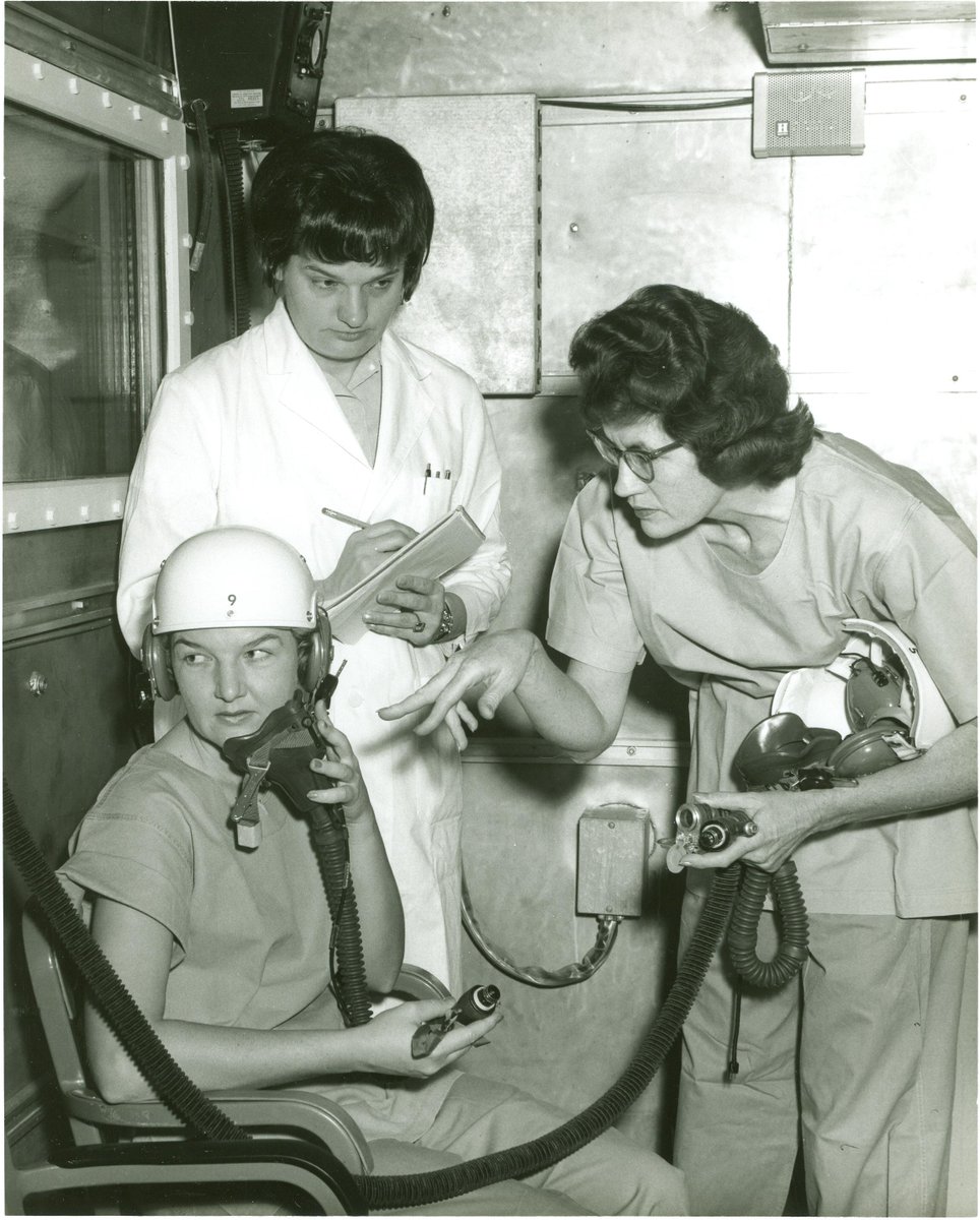 This #NursesWeek join us in celebrating the careers of the first two nurses to participate in the 1965 Aerospace Nursing Residency Course, as part of our United States School of Aerospace Medicine- Capt. Nancy J. Brown and Capt. Dorothy R. Novotny! 👩‍⚕️ #AFRL | #ThrowbackThursday