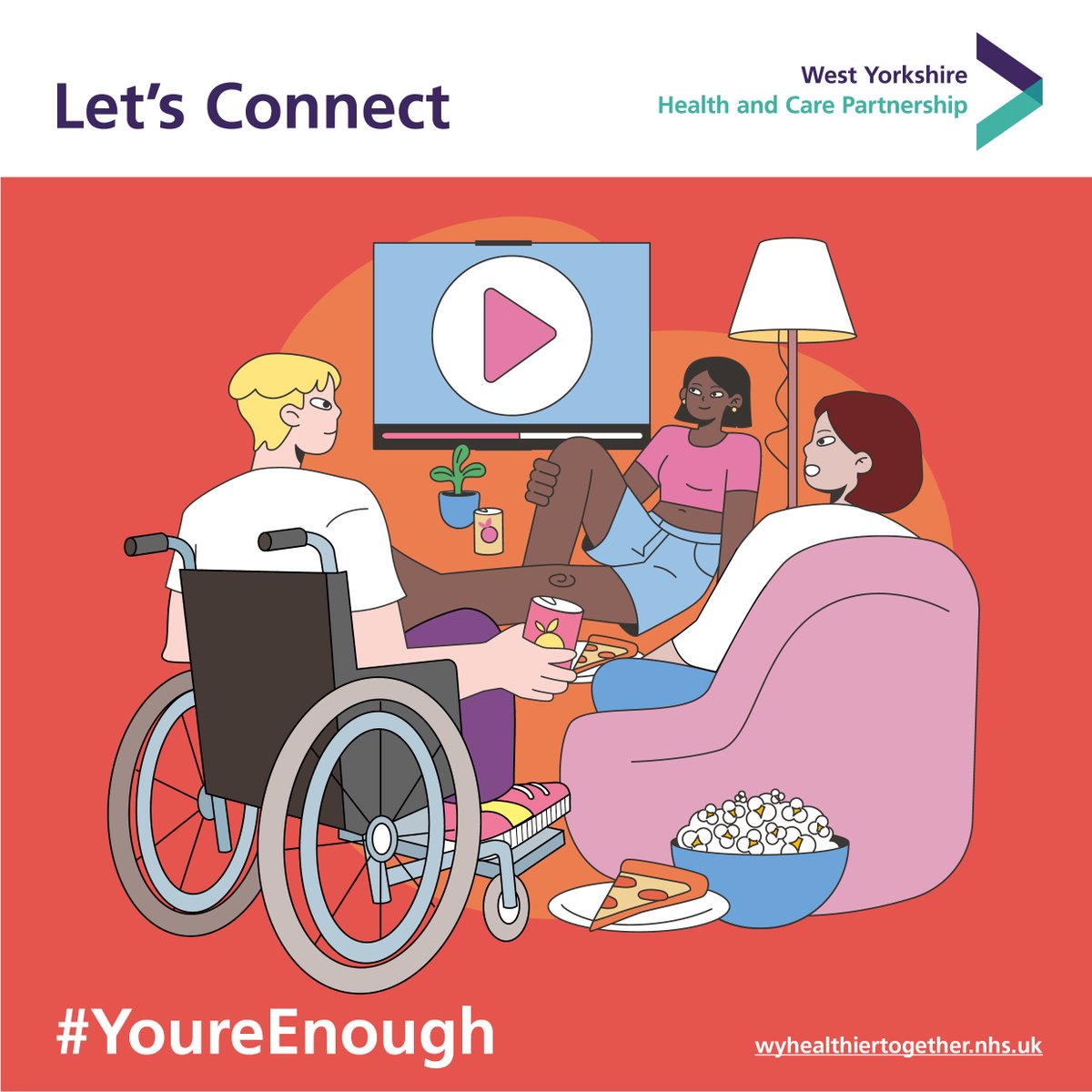 Our Partnership has launched a new campaign to support young people’s mental health. Visit our website to find out more: bit.ly/3WagLMz #YoureEnough