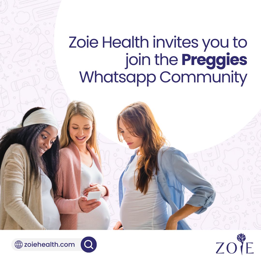 Connect, share, and learn with fellow moms-to-be in a supportive and friendly environment. 🤰 

 Visit zoiehealth.com for more details. 📲💬

#ZoieHealth #PreggiesCommunity #MomToBe #PregnancyJourney