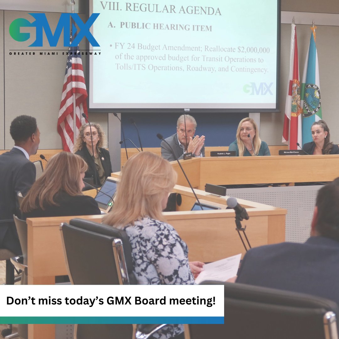 The GMX Board Meeting is today at 9 AM. 
Live stream it at gmx-way.com #BeInformed <a href="/MariliCancio/">Marili Cancio Johnson</a>