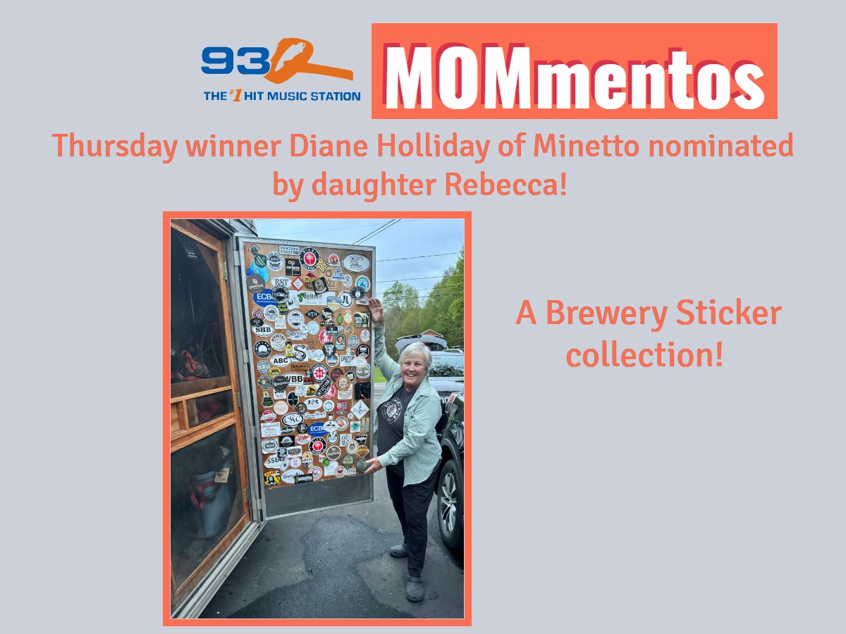 Congratulations to our Thursday @93QSyracuse MOMmento winner sponsored by @hwilsonjewelers, @KinneyDrugs, @syrfoodtrucks, The Floral Gardens, and Stanley Law Offices

See all of the winners so far here:
93q.com/2024/04/29/win…