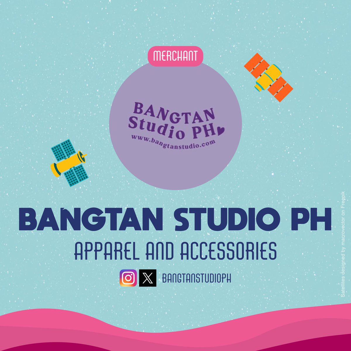 A new star joins the marketplace! ✨

Our final cosmic merchant for today is <a href="/bangtanstudioph/">Bangtan Studio PH</a>, who is dedicated to showcasing their adoration for BTS through creations crafted by ARMY, for ARMY. 🌌

#MoonLandingJinPH
#WaitingForTheAstronaut
#Dear_Jin_from_ARMY 
#SpringToJinfinity