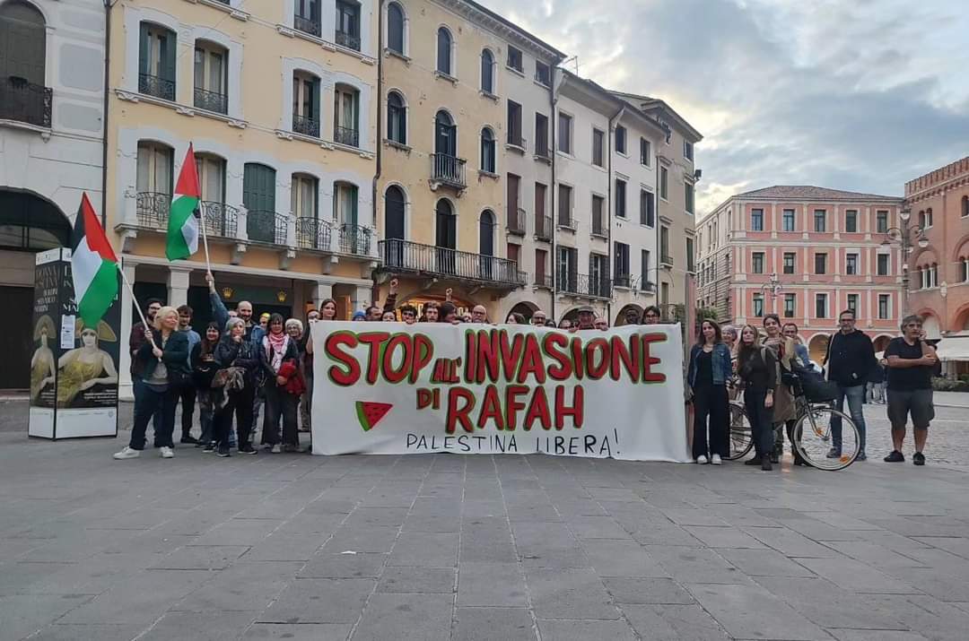 From Treviso, Italy #FreePalestineNow