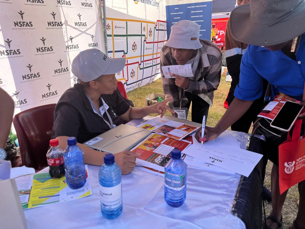 @myNSFAS is today attending Presidential Imbizo with President @CyrilRamaphosa at Batlharos Sports Ground, Game-Segonyana, John Taolo Gaetsewe District in Northern Cape Province. #PresidentialImbizo #NSFAS20224